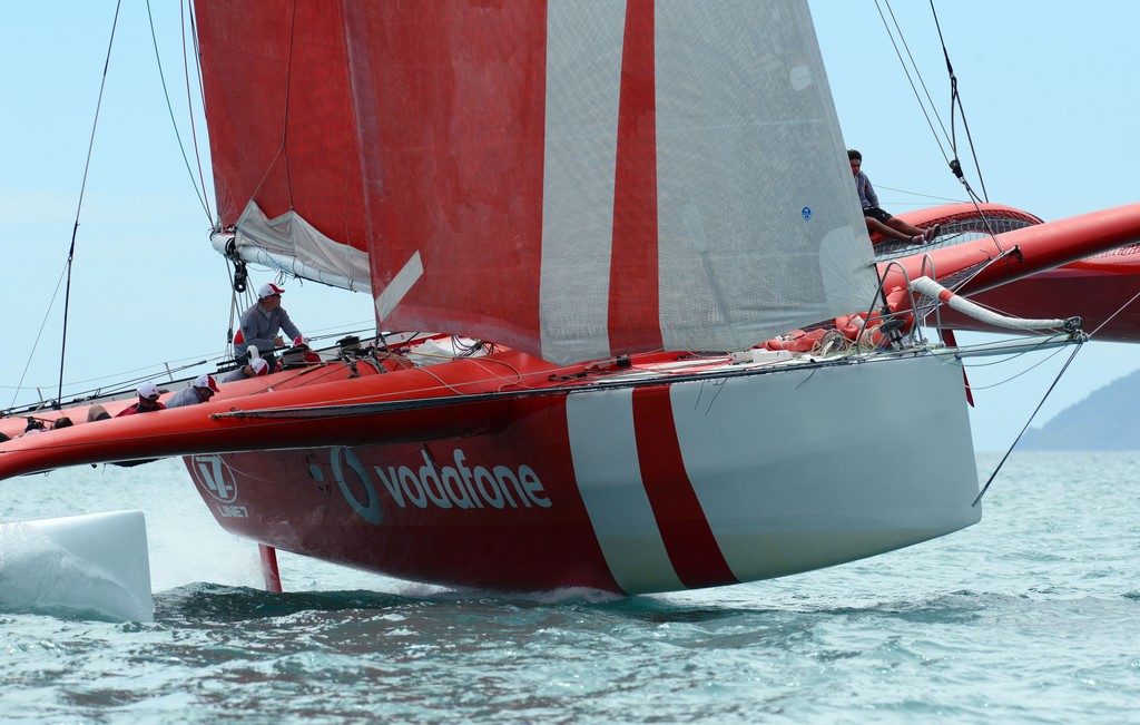 Team Vodafone Sailing. Telcoinabox Airlie Beach Race Week 2012  © Telcoinabox Airlie Beach Race Week